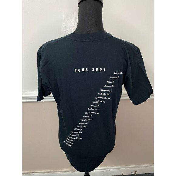Billy Joel 2007 Tour Black Short Sleeve Size Medium - Picture 3 of 6
